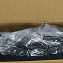 HYLEORY All Season Full Size Bed Comforter - Cooling Down Alternative Quilted Duvet Insert with Corner Tabs - Winter Warm - Machine Washable - Black, Full82*86