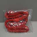 AUROTH Heavy Duty Bungee Dog Leash for Large Breeds - 6FT With 2 Padded Handles, Shock Absorption, No Pull Training, Red