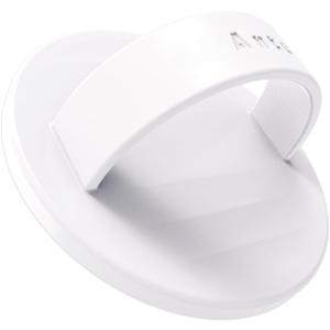2 x Anteel Magnetic Cellphone Grip Holder, Liquid Silicone Comfy and Portable, Removable Finger Loop Ring Holder for iPhone, Magnetic Loop for Magsafe Phone Case, Patent Pending (White)