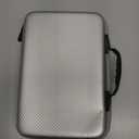 60 Slots Insulin Peptide Fridge Carrying Case Vial Holder Storage Protector Bag, Fits Standard 10ml Vials, Insulin Cooler Travel Kits Case Organizer Diabetes Protector(Silver Gray)