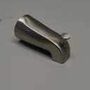 Dreyoo 5 1/4 Inch Bathroom Tub Spout Compatible with Westbrass E531D-1F-62, Fits Wall Front Mount Tub Spout with Shower Diverter 1/2'' IPS Inside Thread Bathtub Faucet(Brushed Nickel)