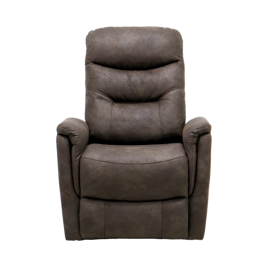 Ashley Furniture Swivel Glide Chair, In Pseudo Leather