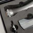 Rolling Knife Sharpener, Gun Metal, Diamond and Ceramid Plates.