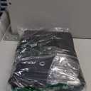 Over The Door Shoe Organizer, 40 Large Mesh Pockets Hanging Shoe Rack Organizer for Closet Behind The Door Storage Holder for Entryway Bedroom Dorm Black