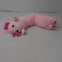 Plush Axolotl Toy Stuffed Animal Axolotl Toy Pillow Body Pillow Gift for Kids and Girls (Pink,70cm/27.5in)