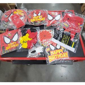 Spider Birthday Party Supplies Part Favors For Boys Kids 3 Packs