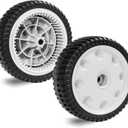 Front Drive Wheels fit for 734-04018C 734-04018A 734-04018B Lawn Mower 12AV569Q597 for MTD/Snapper/Troy Bilt Tuff-Cut 210 TB210 TB230 TB240 Self Propelled Mower(Set of 2)
