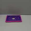 BMOUO Case for iPad 9th 8th 7th Generation (iPad 10.2 inch, 2021/2020/2019), Shockproof Protective iPad 10.2 Case with Built-in Stand/Pencil Holder, Magenta