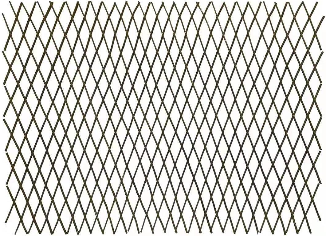 Nature Willow Trellis Expandable Plant Support Plant Climbing Lattices Trellis Willow Expandable Trellis Fence for Climbing Plants Support 36x92 Inch,Double Panel (2)
