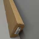 Cordless Faux Wood Blinds 36" W x 72" H, 2 Inch Slat Horizontal Windows Blinds with Crown Valance, Room Darkening Blinds, White Blinds for Home Interiors.