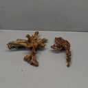 majoywoo Natural Large Coral Driftwood for Aquarium Decor Reptile Decor, Assorted Driftwood Branch 9-14" 2 Pcs, Fish Tank Decoration