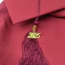 GraduatePro Matte Graduation Cap and Gown Class of 2025 Set Bulk with Tassel for High School & College 12 Colors (39, Maroon)