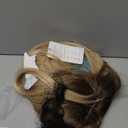 HAIRCUBE Long Layered Synthetic Hair Wigs for Women with Bang (Blonde with Dark Roots)