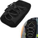 CHANGCHENG Tool Front Frame Bag for Sur Ron - Storage Bag Electric Motorcycle Waterproof Wear-Resistant Reflective Design For Surron S/X Light bee S/X Segway X160/X260-Black