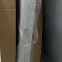 Allpop 6Ft Folding Table for Indoor Outdoor, Fold-in-Half Portable Plastic Dining Table with Carrying Handle for Picnic Party Camping, White