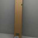 Ivilon Drapery Window Curtain Rod - End Cap Style Design 1 Inch Pole. 28 to 48 Inch Color Black