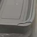 50 Pack (100-Piece) 32 oz Meal Prep Containers Reusable with Lids 3-Compartment, To Go Take Out Plastic Food Storage Containers, Sturdy Leakproof Food Safe, Microwave Freezer Dishwasher Safe, Silver