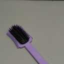 Curl Defining Brush, Volume Curly Hair Brush Products for Effortlessly Detangling Combing and Styling Women's Curls, Waves & Coils, Hair Tools to Reduce Pulling (Purple 1PC)