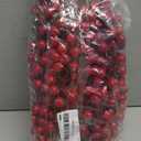 Lvydec 4 Pack Artificial Red Berry Stems Clearance - 19.5 Inch Christmas Holly Berry Branches for Holiday Home Decor and Crafts