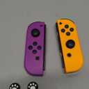 ProGamerX Wireless Switch Controllers for Switch 2,OLED,Lite,Gamepad with No Drift Joystick,Pro Grip,Dual Vibration,Wake-Up,Motion Control,Screenshot,Best Value Alternative,No NFC,Orange Purple