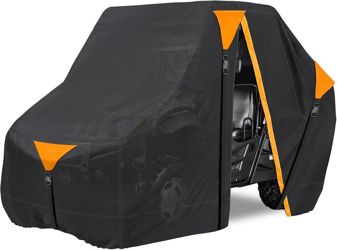Cover Waterproof - All Weather Protection UTV Cover Compatible with RZR Polaris Ranger Yamaha Rhino Can-Am Commander Defender Honda Pioneer Sxs