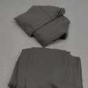 Sun Zero Easton Energy Saving Blackout Grommet Curtain Panel, 40" x 54", Gray (Grey)
