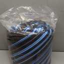 NTBED 3D Abstract Geometric Comforter Set Line Printed polyester Bedding Sets for Kids Teens Boys,Blue Full