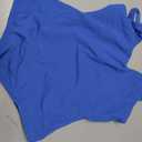 IUGA Shapewear Bodysuits for Women Tummy Control Slimming Tank Top Bodysuit Deep V Neck Sexy Sleeveless Body Suit (Blue, L)