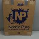 Nordic Pure 20x25x5 (Actual Size: 19 3/4 x 24 1/4 x 4 7/8) Air Bear Replacement Pure Carbon Odor Reduction Merv 8 Air Filter 1 PK
