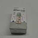 GROSMIMI Flip Top Spill Proof Sippy Cup, PPSU, BPA Free, 10 oz, Stage 2 Straw for Toddlers (Air balloon)