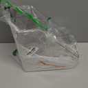 Voittozege 2 Pack Clear Acrylic Magazine File Holder Plastic Desk Organizer with Handle, Acrylic Vertical File Folder Bin Storage File Folders Magazine Rack Document Storage Organizer for Home Office (white)