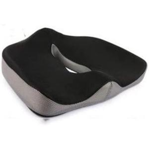 Wheelchair Seat Cushion  Memory Foam Orthopedic Cushion for Back, Tailbone, and Sciatica Pain Relief, Non-Slip Design for Prostate, Pelvic, and Hemorrhoid Relief, Washable Zippered Cover