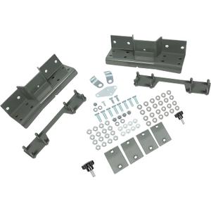 ALMULOO Rear C Notch Kit Compatible with 2007-2013 Chevy Silverado GMC Sierra 1500 6LUG 2WD 4X4 Replacement for 301360C Steel Powder Coated Gray