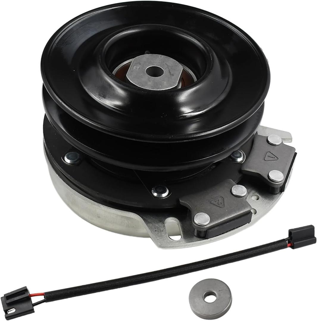 Electric PTO Clutch for Cub Cadet MTD Troy Bilt Craftsman White Outdoor 917-05209 717-04174 917-04174 717-04552 717-04552A 917-04552 917-04552A 917-05001 717-1774 917-1774 Warner 5219-25 5219-64