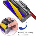 Optic Soft Roller Cleaner Head for Dyson V15 V11 V10 V8 V7 Gen5 Animal Detect Absolute Cyclone, LED Green Light Dust Detect Hardwood Floor Attachment, Anti-Tangle Quick Release Replacement Part
