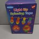 24PCS Light Up Spinning Tops Glow Party Favors for Kids 3-5 4-8 8-12 Summer Goodie Bag Stuffers Classroom Treasure Box Toys Carnival Prize Fidget Bulk Birthday Trinkets End of Year Students Gifts