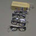 Gaoye 1.75 Professional Reading Glasses for All Day - Computer Readers with Blue Light Protection - Value Pack