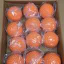 Dimpled Softballs, 12 Pack - 11-Inch Pitching Machine Softballs for Hitting and Fielding Practice (orange)