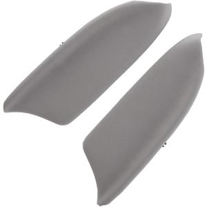 cciyu Front Door Panels Armrest Grey,Custom Fit for 2008-2012 for Honda Accord,Premium PU Leather Armrest Cover Protector, Enhances Comfort and Protects Your Vehicle Interior (Gray)