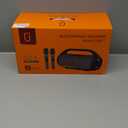 Karaoke Machine for Adults and Kids, Portable Bluetooth Speaker with Microphones, PA System with 2 Karaoke Microphones, Disco Lights for Home Parties Outdoor, Support USB/AUX/TWS