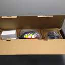 String Trimmer Cordless with Auto Feed,20V Battery Powered 13" Edger and Weed Trimmer,2 in 1 Electric Grass Trimmer,2.5Ah Battery and Fast Charger Included (Black)