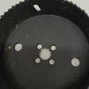 4-1/2 Inch Hole Saw with Heavy Duty Arbor,HSS Bi-Metal Holesaw Drill Bits Cut Smooth and Fast in Wood,Plastic, Drywall, Thin Metal, 4.5 Hole Cutter for Drilling Holes for Lock, Knobs and Vent(Black)