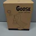 Nacome Solar Goose Outdoor Statues for Garden: Porch Decor with Warm Lantern Clearance for Outside Yard Art Lawn Ornaments Patio Balcony - Gifts for Grandma Mom Women