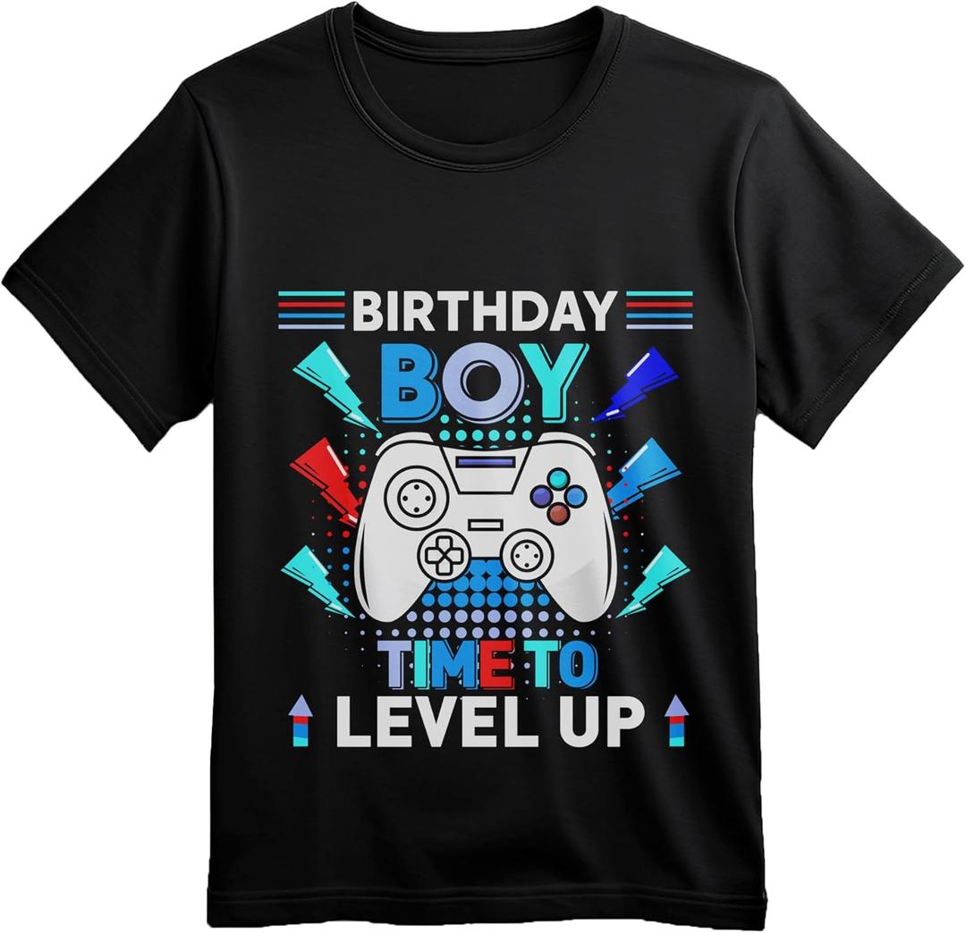 3D Graphic T-Shirt for Boys Girls, Crewneck Casual Short Sleeve Tops Tee Shirt Tshirt for Kids Teen (Small)