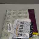 jinchan Boho 100% Cotton Muslin Twin Size 60x80 Inches Blanket Lightweight 4-Layer Quilted Soft Green and Beige Floral Throw Blanket Reversible Comfy Flower Breathable All Seasons Couch Bedroom Decor