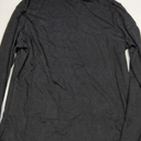 POPZONE Women's Lettuce Trim Mock Neck Long Sleeve Slim Fit Ribbed Knit Tee Shirt Tops (Medium, 00-black)