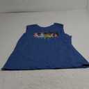 Magical Tank Tops Women: Magic Princess Shirt Cute Magic Kingdom T-shirt Family Vacation Trip Sleeveless Tanks Tops (X-Large, Blue)