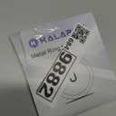 KALAPOP Magnetic Wireless Charging Magsafe Ring-6 PCS, Ultra-Thin(0.4mm) Magsafe Sticker, Compatible with iPhone 17/ Air/ 16/ 15/ 14/ 13 Series, Samsung Galaxy, Google Pixel, Magsafe Accessories-3Black&3Silver