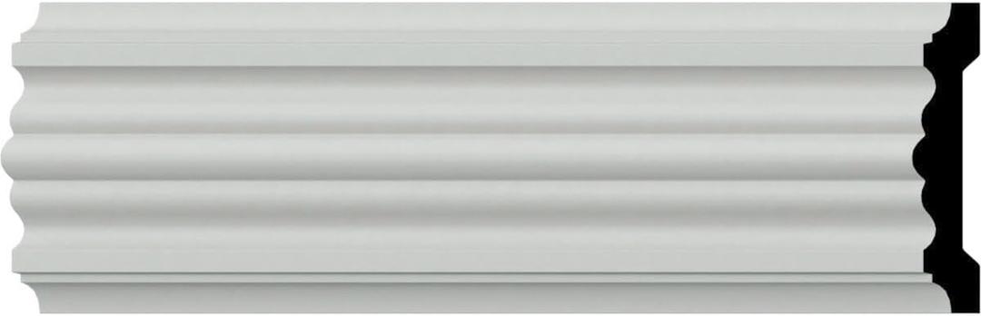 Ekena Millwork 4"H x 2 7/8"P x 94 1/2"L Victorian Chair Rail