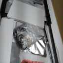 PRAISUN 66" L Shaped Gaming Desk with LED Lights & Power Outlets, Computer Desk with Fabric Drawers and Print Stand, Corner Office Desk, Monitor Stand, Mesh CPU Stand, Rustic Brown